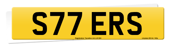 Registration number S77 ERS